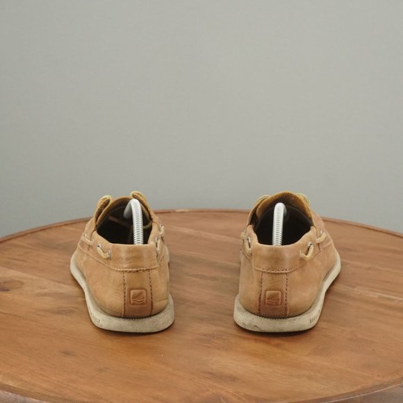 Sperry sts12338 Mens Authentic Original Boat Shoes Brown Leather Size 11.5M - Picture 7 of 11